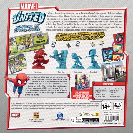 Marvel United - Au Coeur du Spider-Verse - Jeux de société - Cmon
