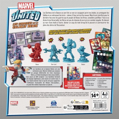 Marvel United : Guardians of the Galaxy Remix - Extension - Jeux de société - Cmon