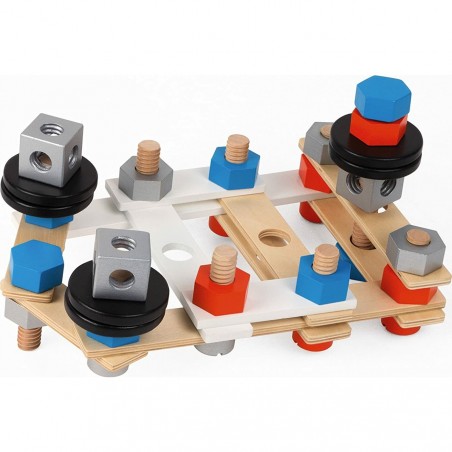 Jeu de bricolage Brico Kids Janod - 100 accessoires