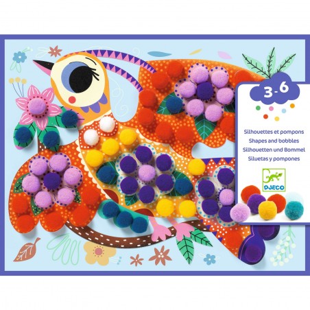 Collages pour les petits Panachés - Djeco
