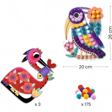 Collages pour les petits Panachés - Djeco