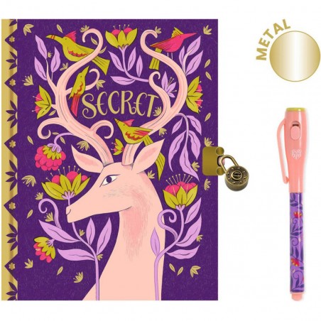 Carnet secret avec stylo à encre invisible Melissa - Djeco