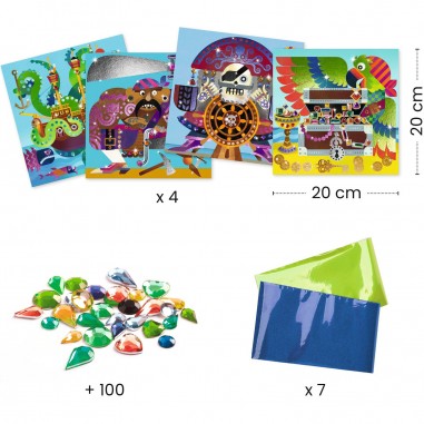 Tableaux à  métalliser - A l'abordoge ! - Djeco