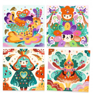 Tableaux à  métalliser - Harmonie - Djeco