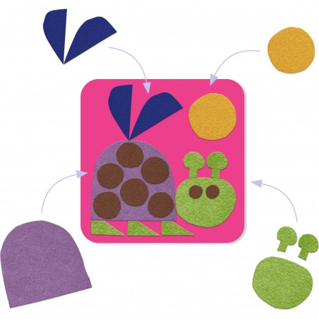 Collages pour les petits Petit doux - Djeco