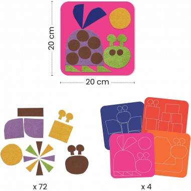 Collages pour les petits Petit doux - Djeco