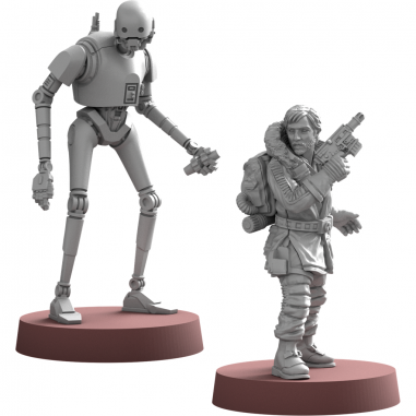 Cassian Andor & K Extension Agent - Star Wars Légion - Fantasy Flight Games