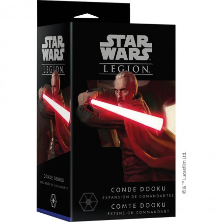 Comte Dooku - Extension Commandant - Star Wars Légion - Fantasy Flight Games