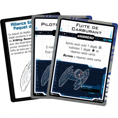Paquet de Dégâts Alliance Séparatiste - Star Wars X-Wing 2.0 - Fantasy Flight Games