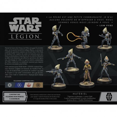 Fantassins du Syndicat Pike - Extension d'Unité - Star Wars Légion - Atomic Mass Games