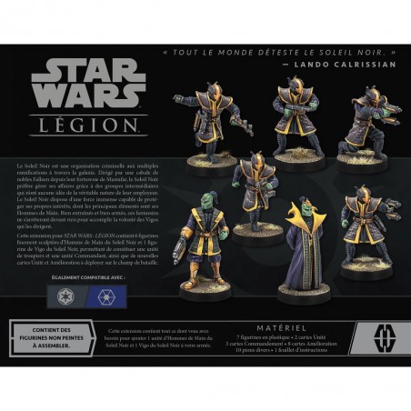 Hommes de Main du Soleil Noir - Extension d'Unité - Star Wars Légion - Atomic Mass Games