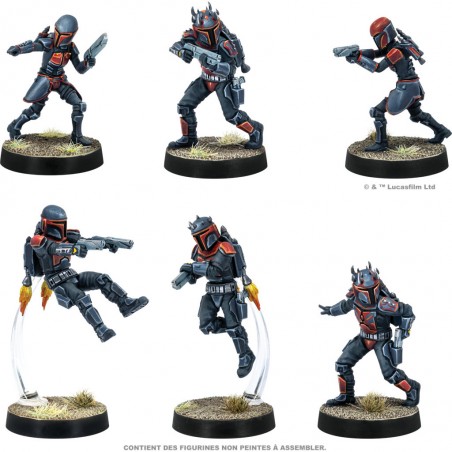 Super Commandos Mandaloriens - Extension d'Unité - Star Wars Légion - Atomic Mass Games