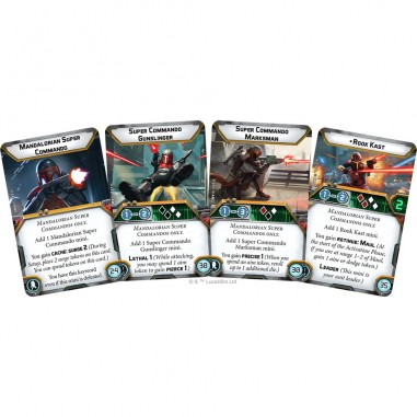 Super Commandos Mandaloriens - Extension d'Unité - Star Wars Légion - Atomic Mass Games