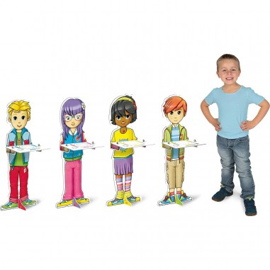 Jeu d'imitation maitresse d'école et cantine Janod