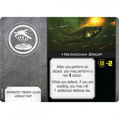 Wing 2.0: Trident-class Assault Ship - Fantasy Flight Games - Jeux de figurines - Atomic Mass Games
