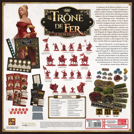 Le Trône de Fer: le Jeu de Figurines - Starter Lannister - Jeux de figurines - Cmon