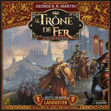 Le Trône de Fer: le Jeu de Figurines - Starter Lannister - Jeux de figurines - Cmon