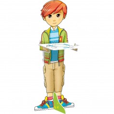 Jeu d'imitation maitresse d'école et cantine Janod 2