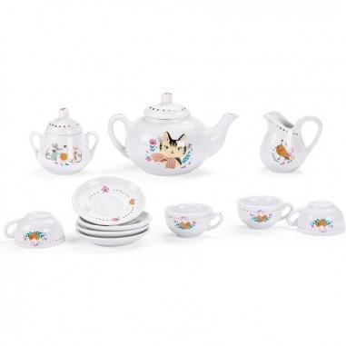 Valise dînette thé céramique Les parisiennes - Moulin Roty