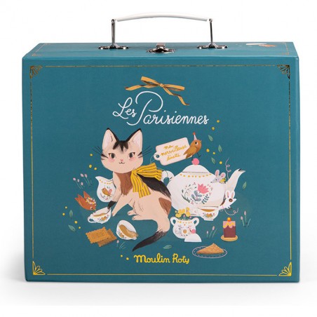 Valise dînette thé céramique Les parisiennes - Moulin Roty