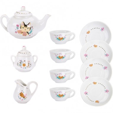 Valise dînette thé céramique Les parisiennes - Moulin Roty