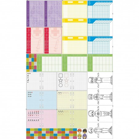 Jeu d'imitation maitresse d'école et cantine Janod
