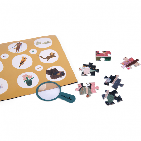Puzzle 200 pièces l'hôtel particulier Les Parisiennes - Moulin Roty