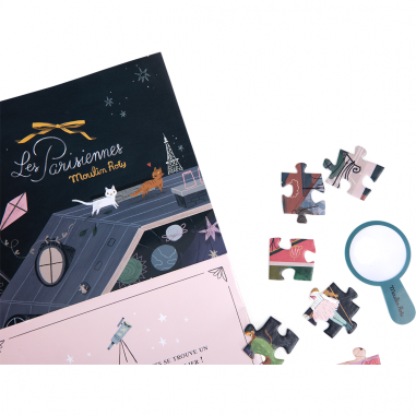 Puzzle 200 pièces l'hôtel particulier Les Parisiennes - Moulin Roty