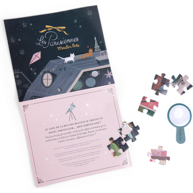 Puzzle 200 pièces l'hôtel particulier Les Parisiennes - Moulin Roty