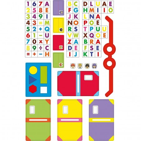 Jeu d'imitation maitresse d'école et cantine Janod