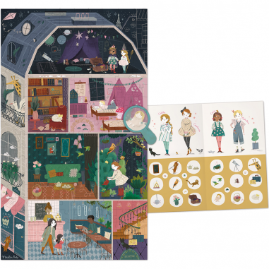 Puzzle 200 pièces l'hôtel particulier Les Parisiennes - Moulin Roty