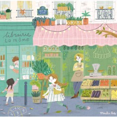 Puzzle 350 pièces 10 rue des lilas Les Parisiennes - Moulin Roty 2