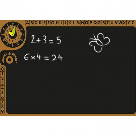 Jeu d'imitation maitresse d'école et cantine Janod