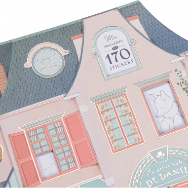 Cahier de coloriage et stickers La petite école de danse - Moulin Roty