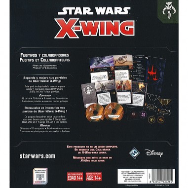 Fugitifs et Collaborateurs - Star Wars X-Wing 2.0 - Atomic Mass Games