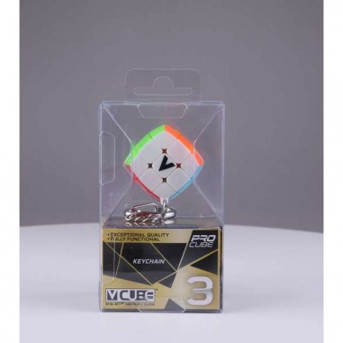 Porte-clé 3x3 bombé - V-cube