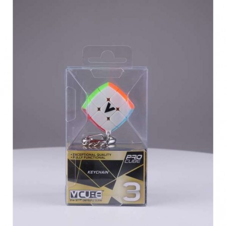 Porte-clé 3x3 bombé - V-cube