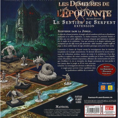 Les Demeures de l'Épouvante - Le Sentier du Serpent - Jeux de société - Fantasy Flight Games