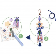 Bijoux de sac à créer Butterflies - Do it Yourself - Djeco 2