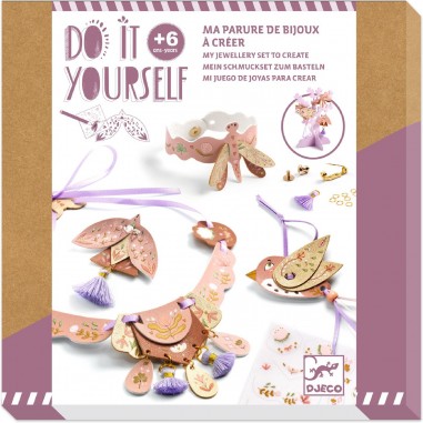 Parure de bijoux à créer Miss Rosefinch - Do it Yourself - Djeco