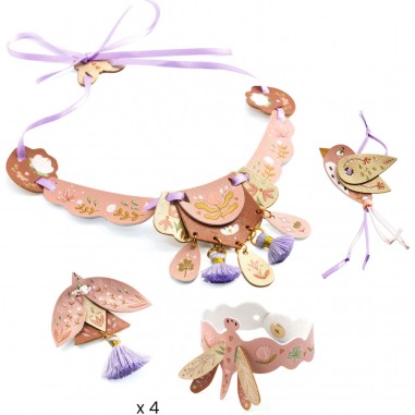 Parure de bijoux à créer Miss Rosefinch - Do it Yourself - Djeco