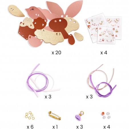 Parure de bijoux à créer Miss Rosefinch - Do it Yourself - Djeco