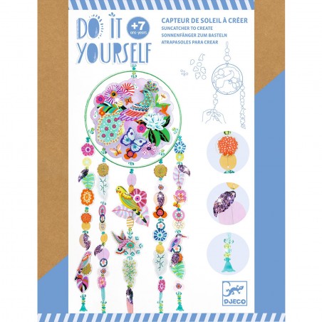 Capteur de soleil à créer Oiseau de paradis - Do it Yourself - Djeco