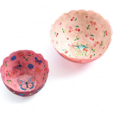 2 coupelles papier à créer Dans les airs - Do it Yourself - Djeco