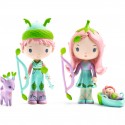 Figurine Elfes Tinyly - Lily & Sylvestre - Djeco
