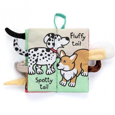 Livre Eveil Puppy Tails - Jellycat