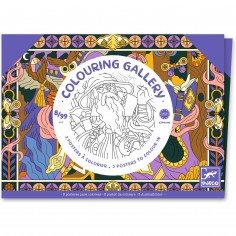 Colouring Gallery : Héroïques - Un jeu - Boutique - Djeco