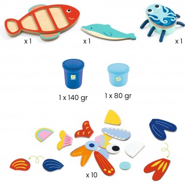 Pâte à modeler Mapataocéan - Djeco