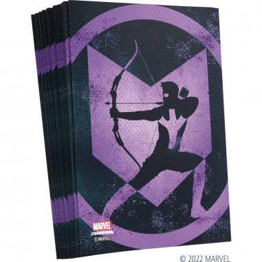 Marvel Champions Art Sleeves - Hawkeye - Accessoires - Gamegenic