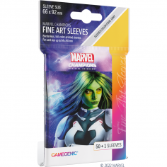 Gg : 50 sleeves Marvel Champions Fine Art - Gamora - Gamegenic